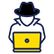 Hacker de sombrero negro Hacker de sombrero negro