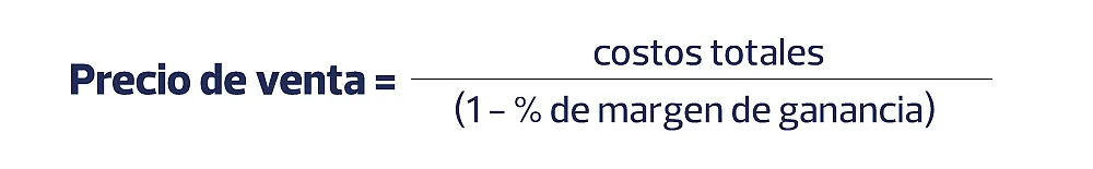 Fórmula para calcular el precio de tu producto. Fórmula para calcular el precio de tu producto.
